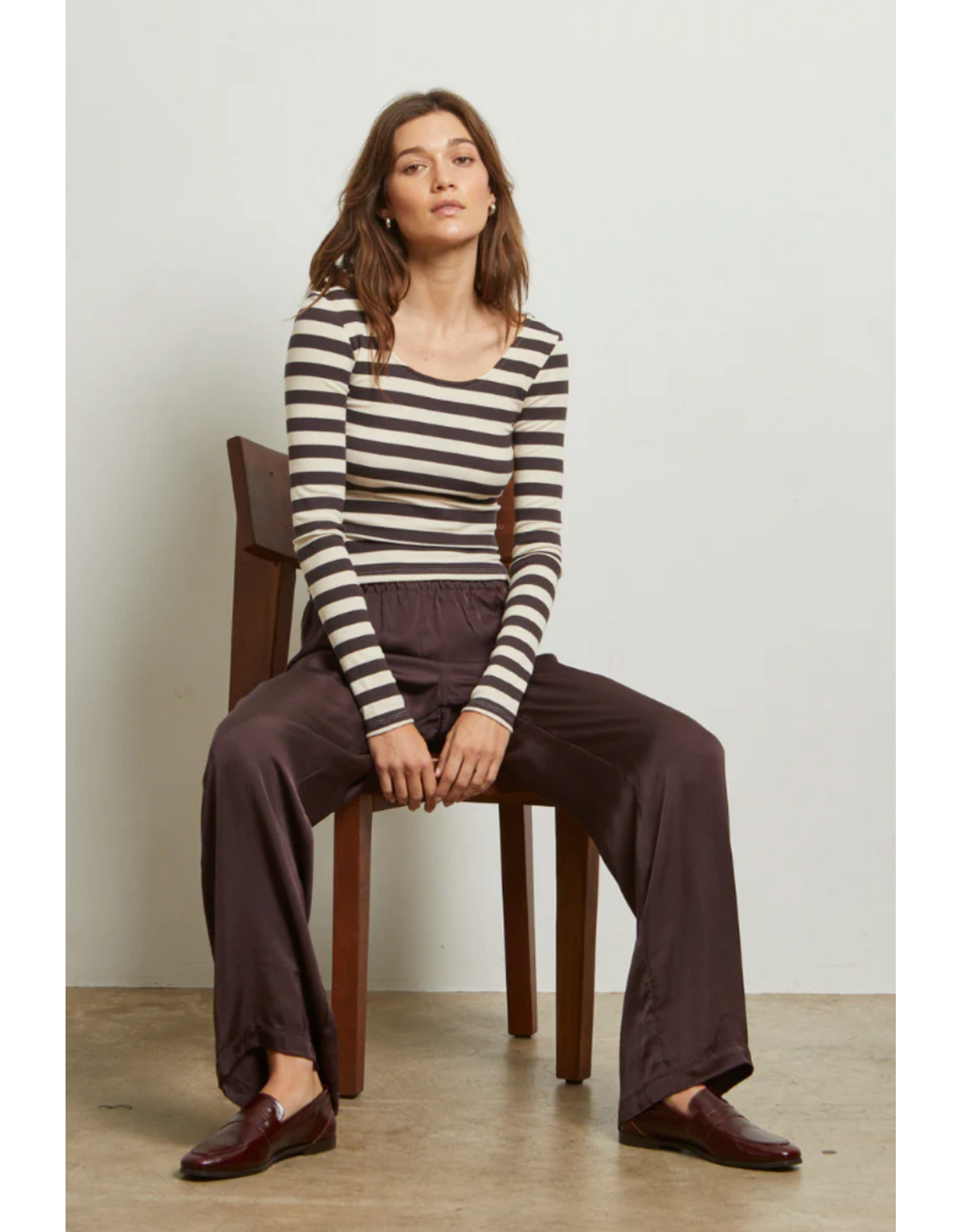 Perfect White Tee PERFECT WHITE TEE:: ANYA STRIPE