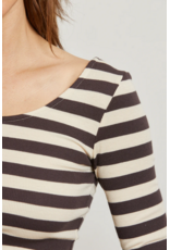 Perfect White Tee PERFECT WHITE TEE:: ANYA STRIPE