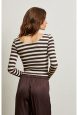 Perfect White Tee PERFECT WHITE TEE:: ANYA STRIPE
