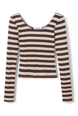 Perfect White Tee PERFECT WHITE TEE:: ANYA STRIPE