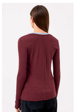 GOLDIE GOLDIE:: LONG SLEEVE SHIMMER RINGER TEE