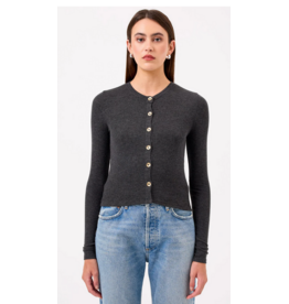 GOLDIE GOLDIE:: MARINA RIBBED CROP CARDIGAN