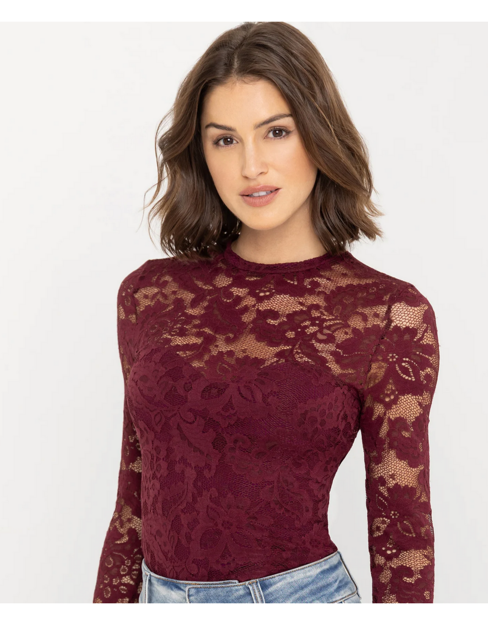 Generation Love GENERATION LOVE:: CLAYTON LACE TOP