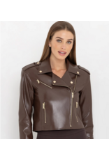 Generation Love GENERATION LOVE:: COSITA VEGAN LEATHER JACKET