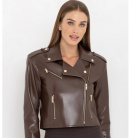 Generation Love GENERATION LOVE:: COSITA VEGAN LEATHER JACKET