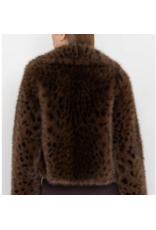 Generation Love GENERATION LOVE:: LEXY LEOPARD FAUX FUR JACKET