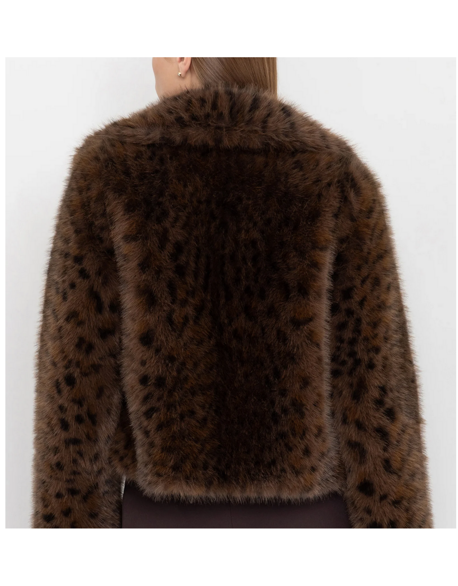 Generation Love GENERATION LOVE:: LEXY LEOPARD FAUX FUR JACKET