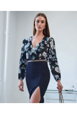 Generation Love GENERATION LOVE:: NIKALI FLORAL WRAP BODYSUIT