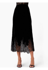 CAMI NYC CAMI NYC:: GEORGIANA VELVET MIDI SKIRT