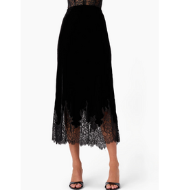 Generation Love CAMI NYC:: GEORGIANA VELVET MIDI SKIRT