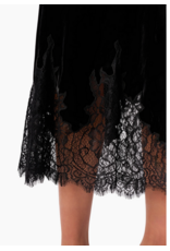 Generation Love CAMI NYC:: GEORGIANA VELVET MIDI SKIRT