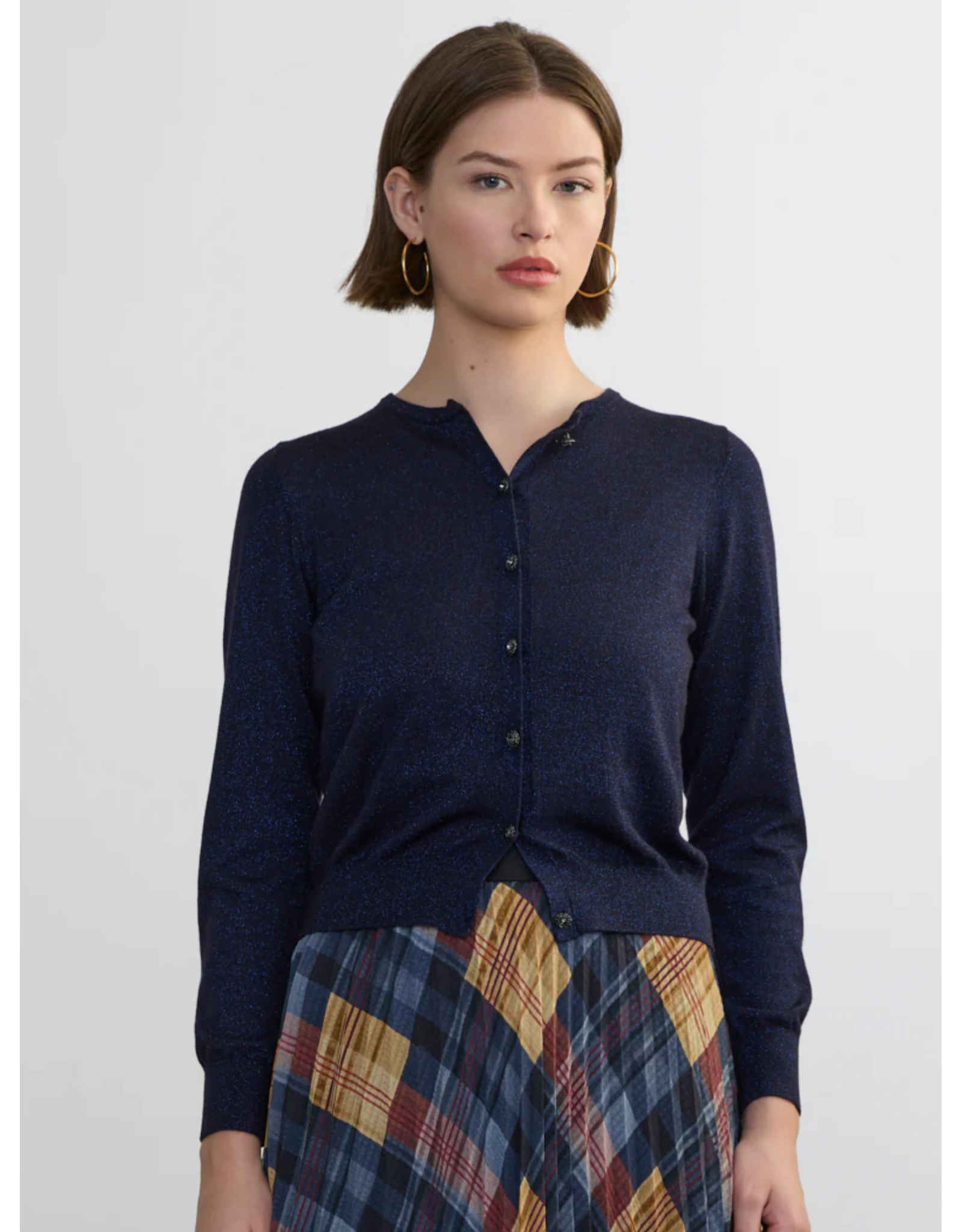 Margaret O'Leary MARGARET O'LEARY:: BUTTON BACK CARDI