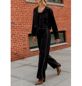 BELLA DAHL BELLA DAHL:: ANYA STUDDED VINTAGE JEAN