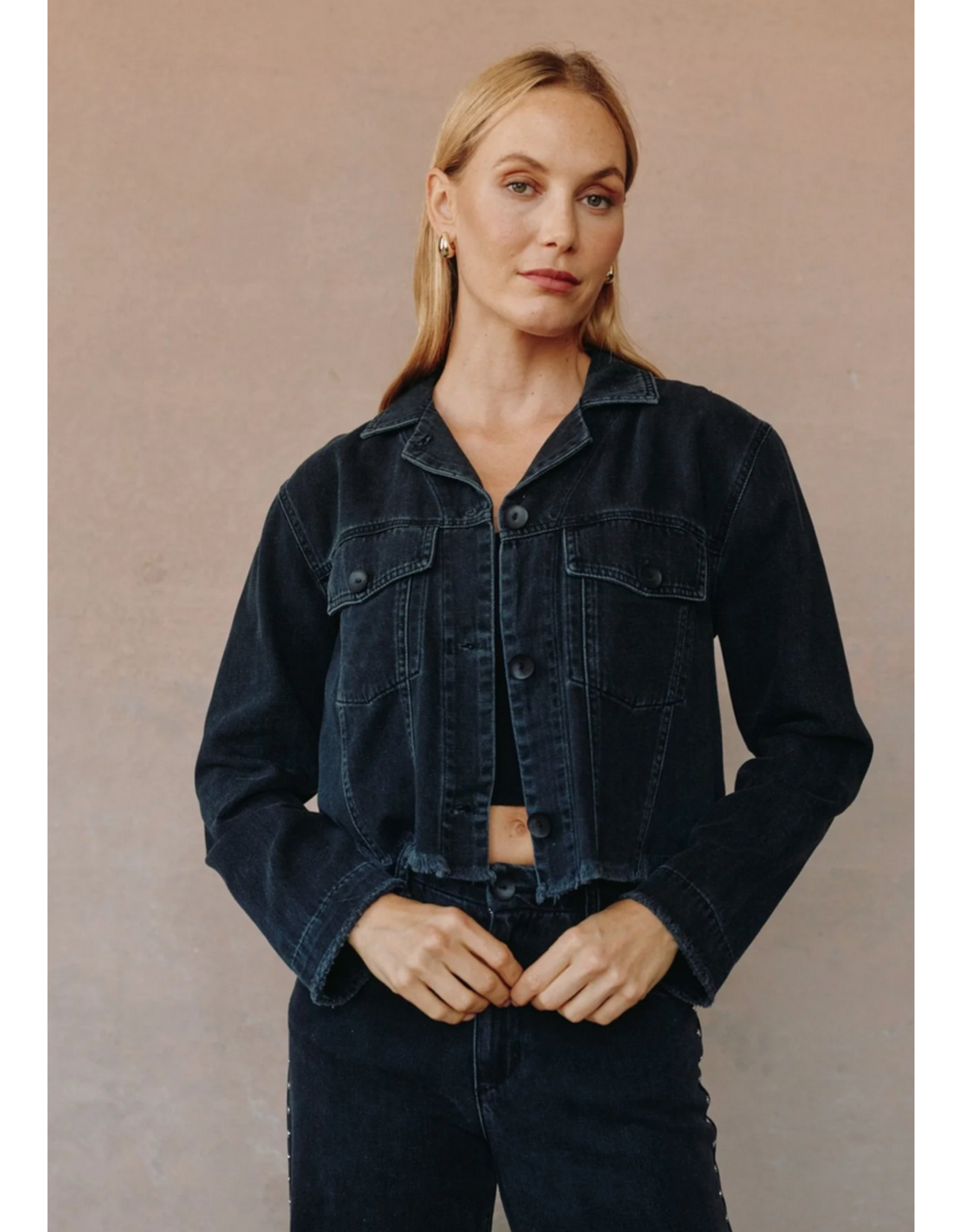 BELLA DAHL BELLA DAHL:: STUDDED JACKET