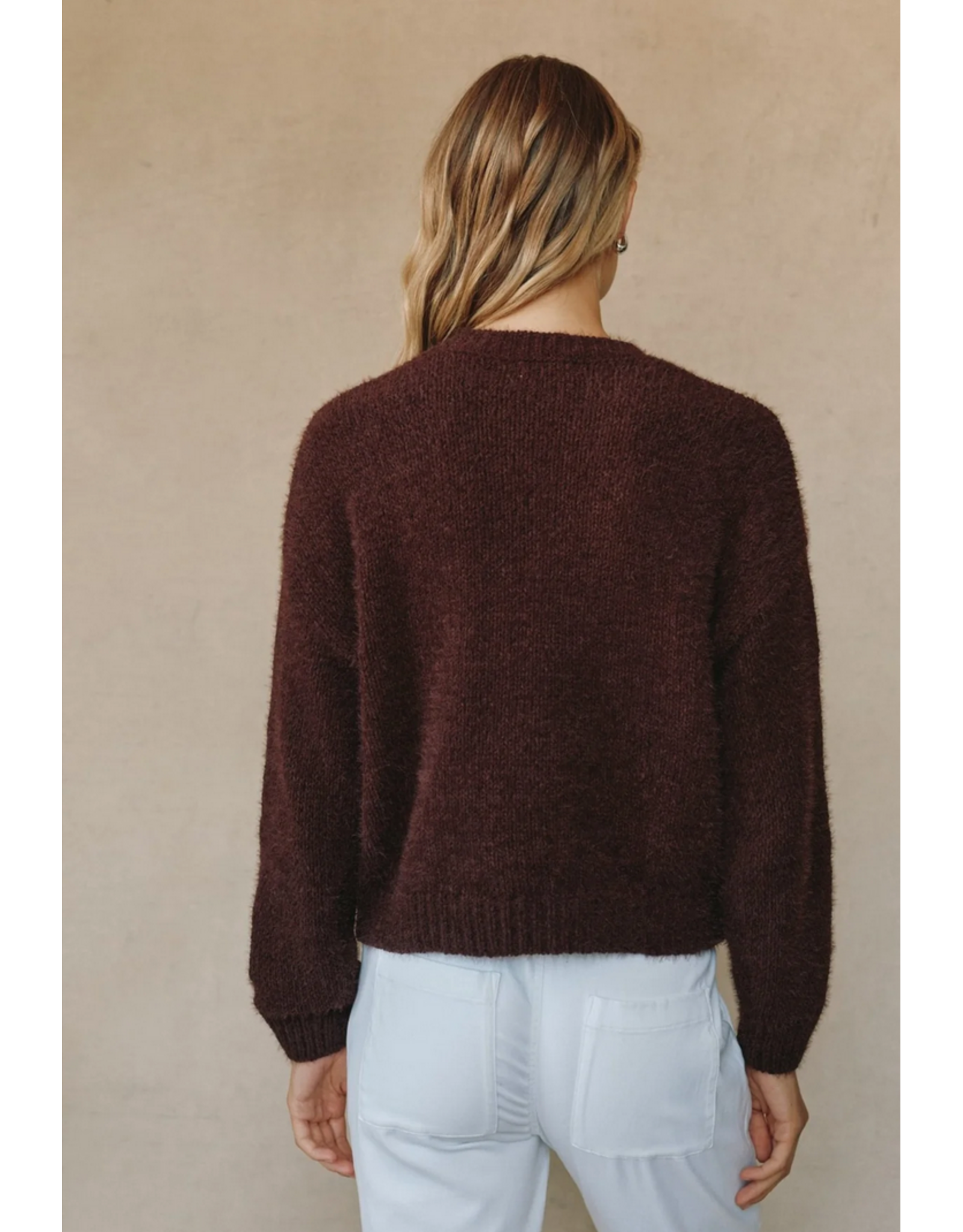 BELLA DAHL BELLA DAHL:: DROP SHOULDER SWEATER