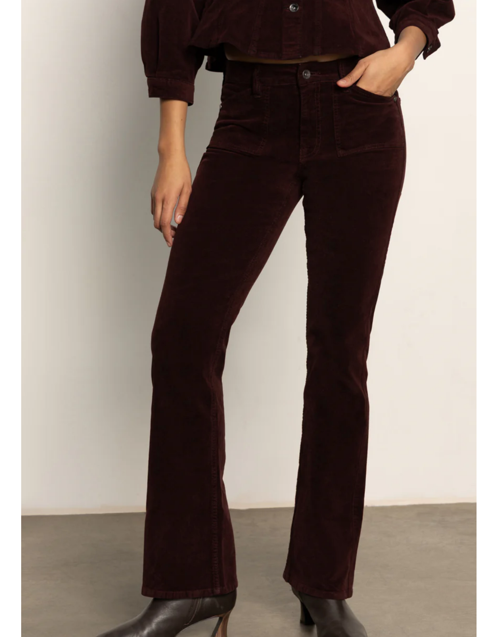 SANCTUARY:: VELVETEEN BROOK BOOTCUT