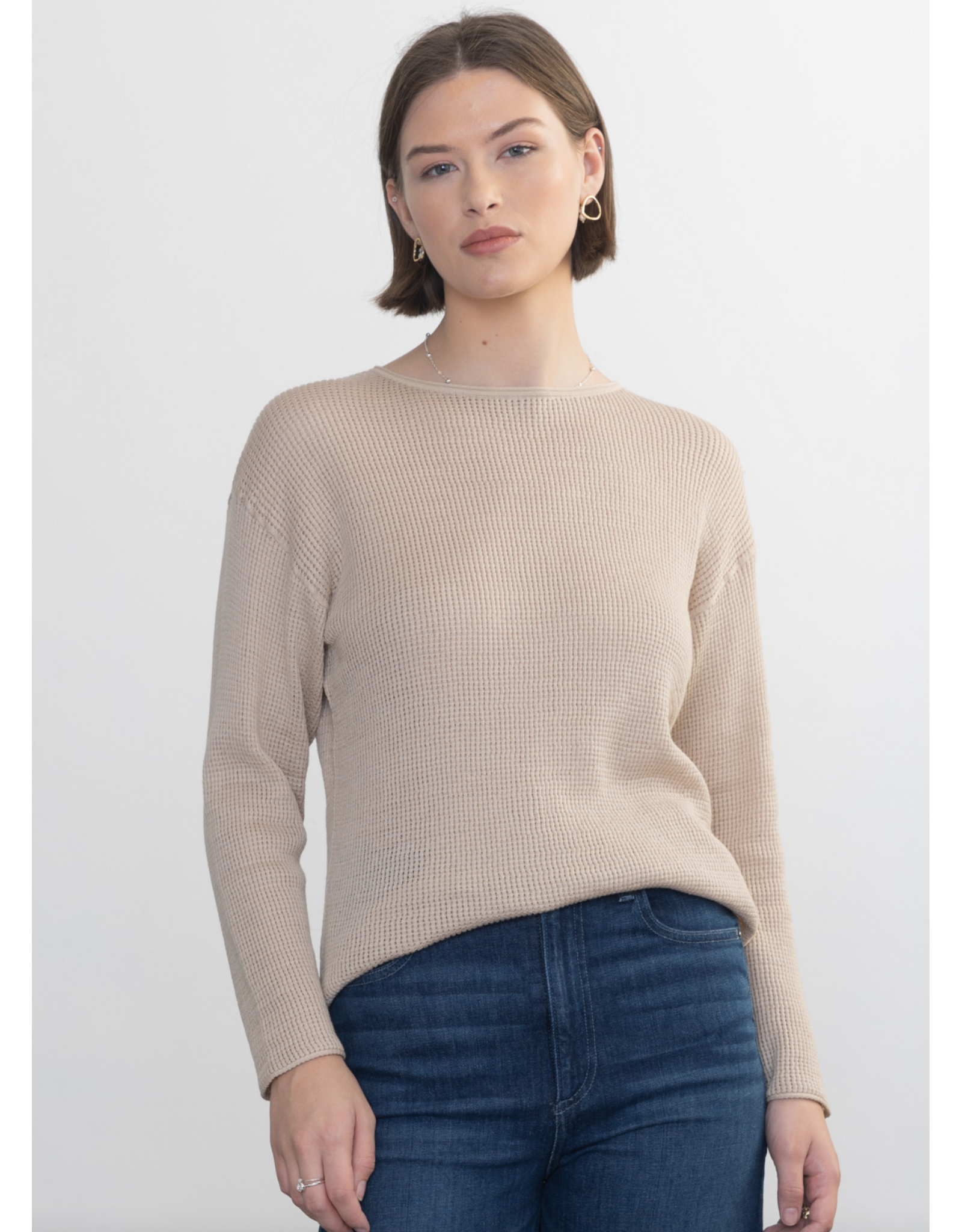 Margaret O'Leary MARGARET O'LEARY:: SHIRTTAIL EASY BOATNECK