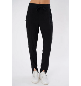 Marrakech MARRAKECH:: ISA STRETCH CUPRO SLIT HEM JOGGER