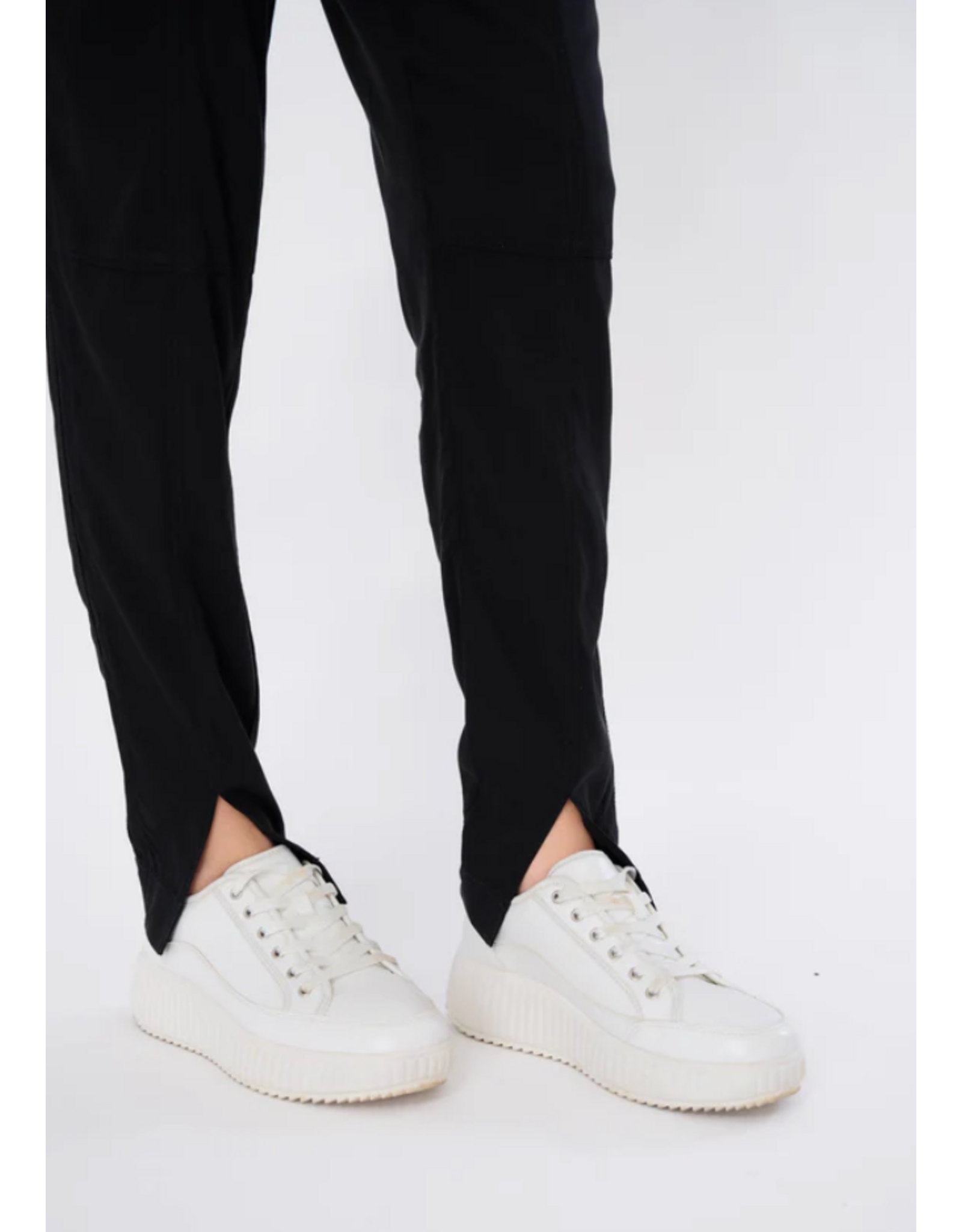 Marrakech MARRAKECH:: ISA STRETCH CUPRO SLIT HEM JOGGER