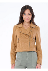 Marrakech MARRAKECH:: LORAS FAUX SUEDE BIKER JACKET
