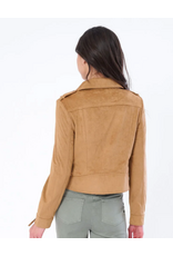 Marrakech MARRAKECH:: LORAS FAUX SUEDE BIKER JACKET