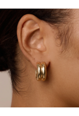Gorjana GORJANA:: LOU STACKED HOOPS