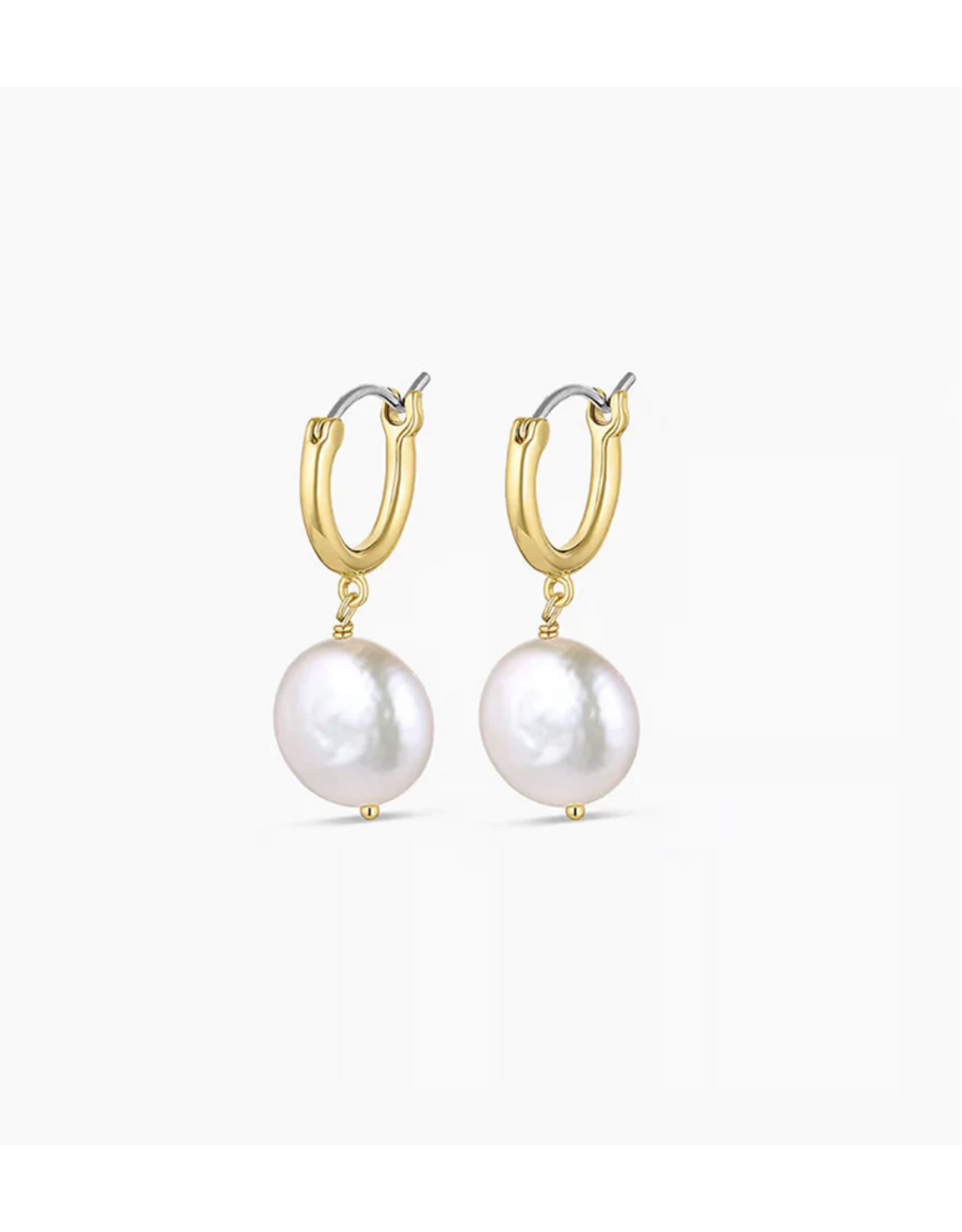 Gorjana GORJANA:: REESE PEARL HUGGIES