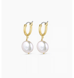 Gorjana GORJANA:: REESE PEARL HUGGIES