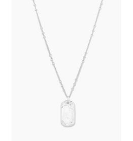 Gorjana GORJANA:: GRIFFIN DOG TAG NECKLACE