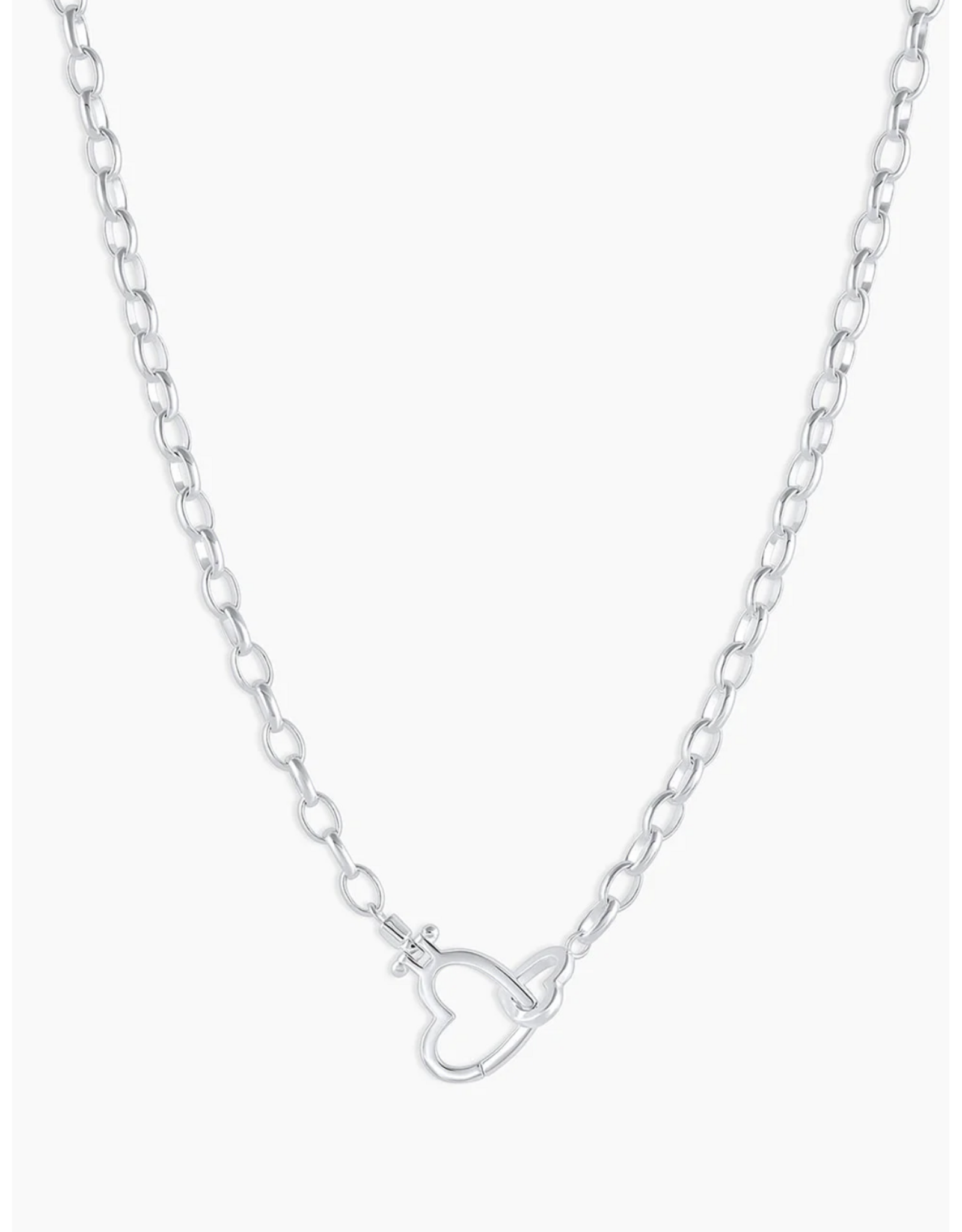 Gorjana GORJANA:: PARKER HEART NECKLACE