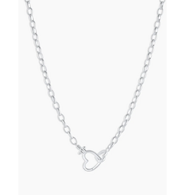 Gorjana GORJANA:: PARKER HEART NECKLACE