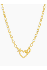 Gorjana GORJANA:: PARKER HEART NECKLACE