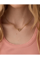 Gorjana GORJANA:: PARKER HEART NECKLACE