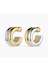 Gorjana GORJANA:: LOU MIXED STACKED HOOPS