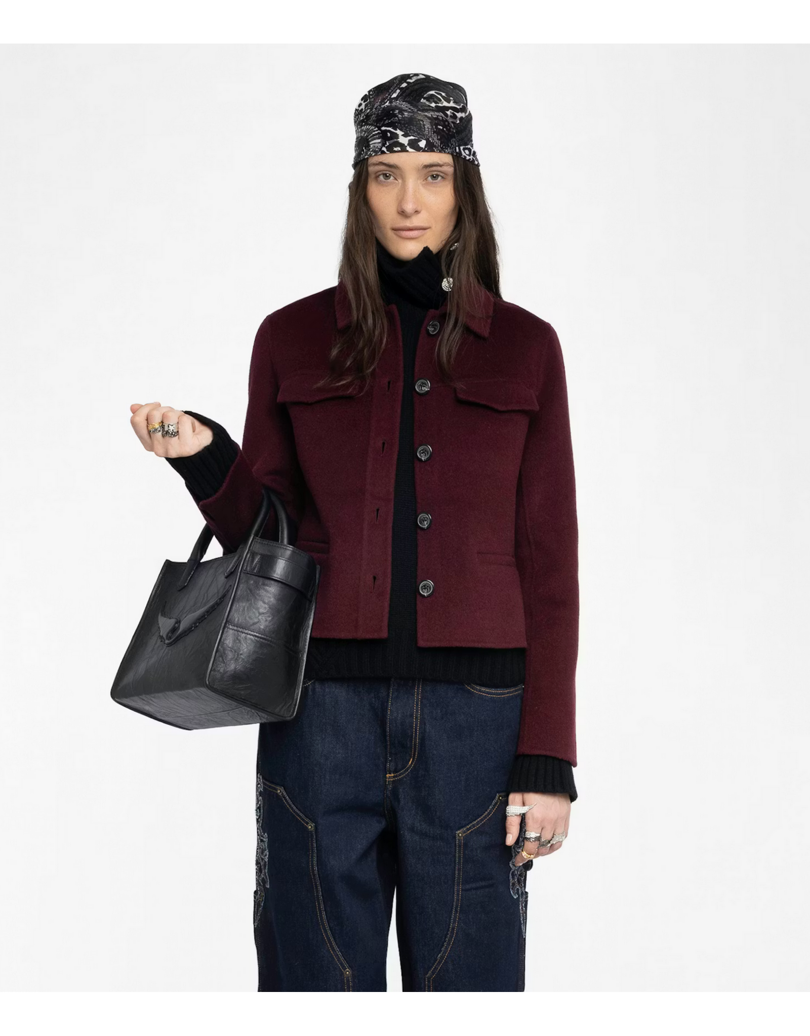 Zadig & Voltaire ZADIG & VOLTAIRE:: LIAM WOOL JACKET