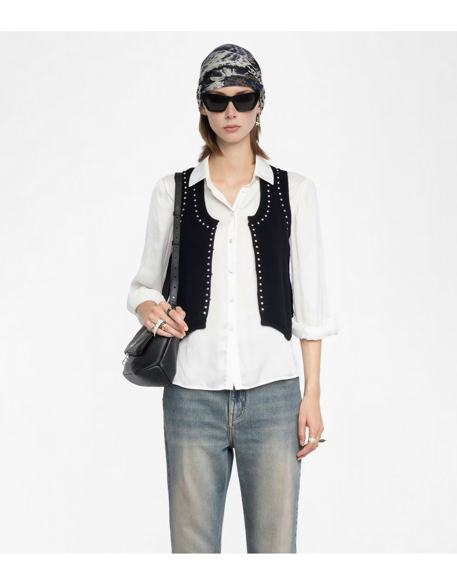 Zadig & Voltaire ZADIG & VOLTAIRE:: DUBLIN WESTERN SWEATER VEST