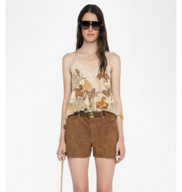 Zadig & Voltaire ZADIG & VOLTAIRE:: CHRISTY SILK CAMISOLE