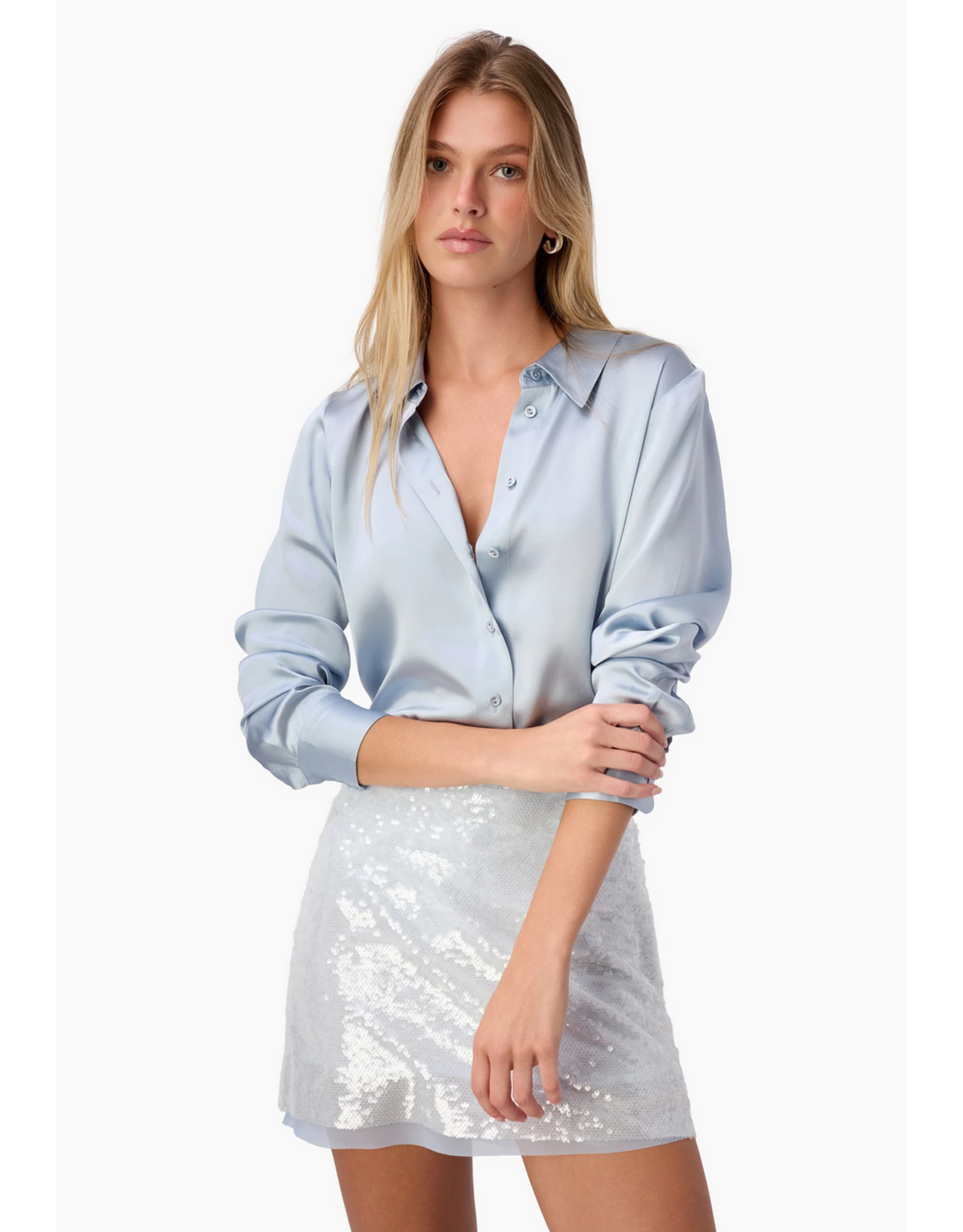 CAMI NYC CAMI NYC:: CROSBY SILK BLOUSE