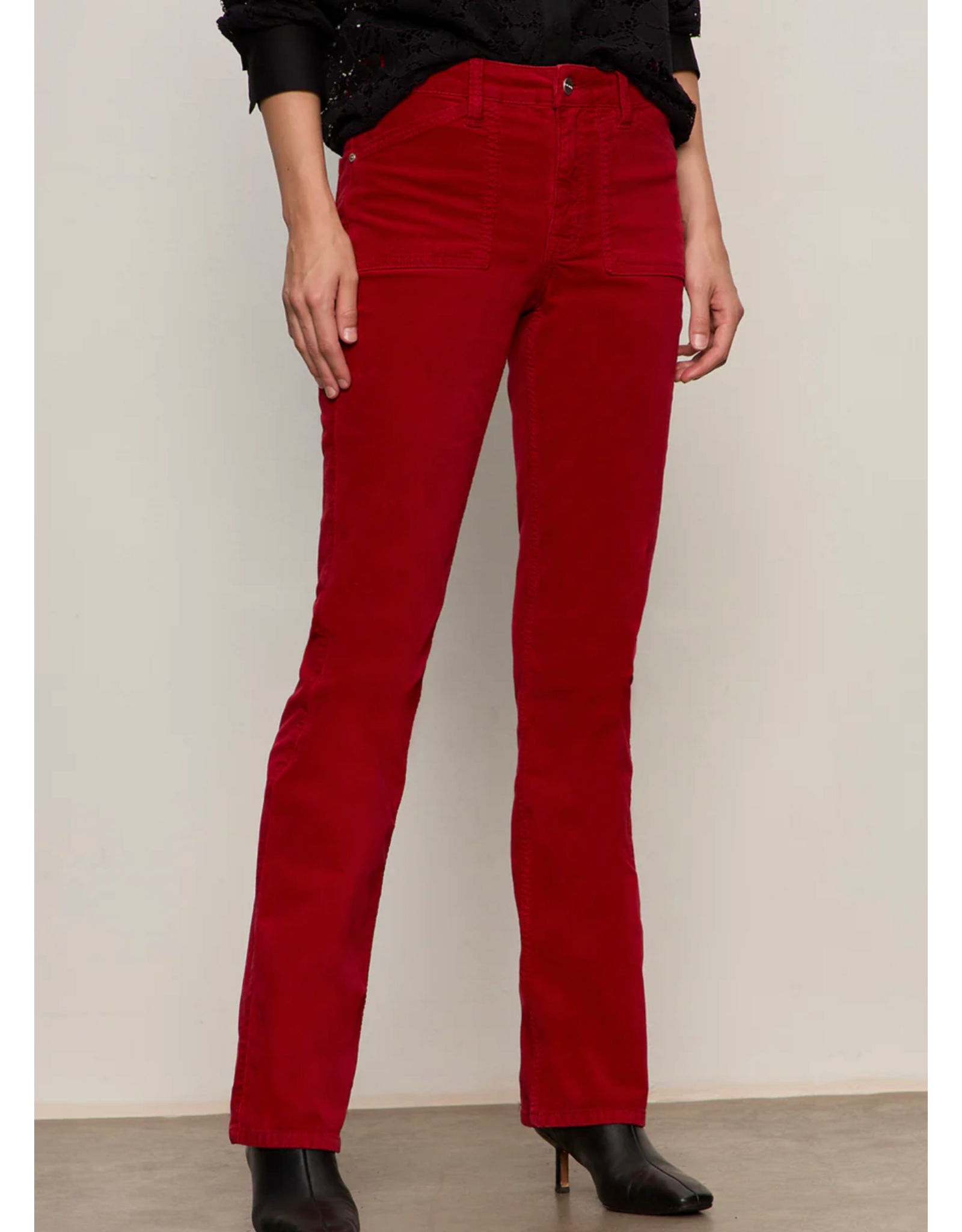 SANCTUARY:: VELVETEEN BROOK BOOTCUT PANT