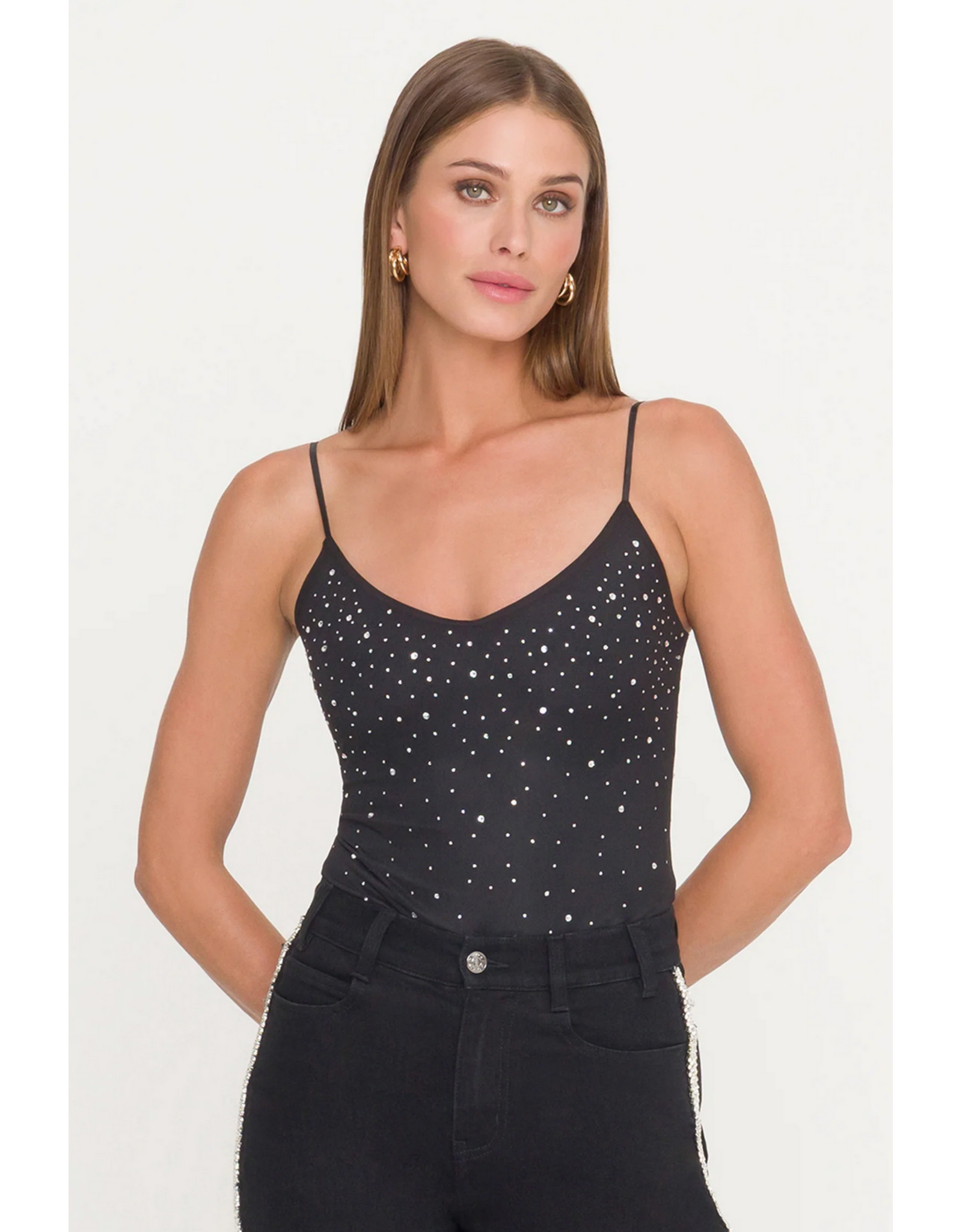Generation Love GENERATION LOVE:: AGNES CRYSTAL BODYSUIT