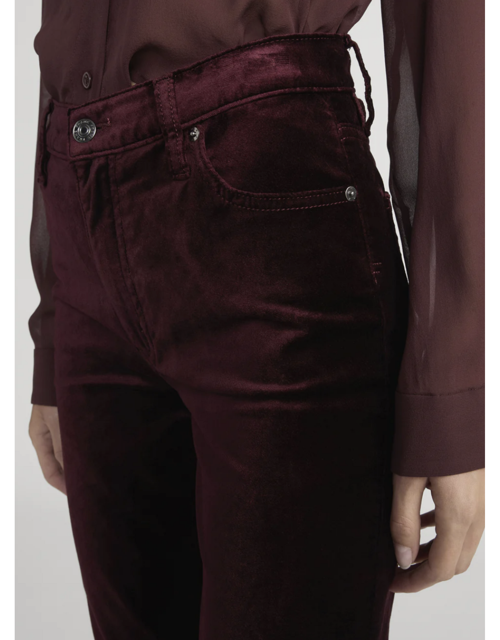 FRAME FRAME:: LE SLEEK STRAIGHT VELVETEEN