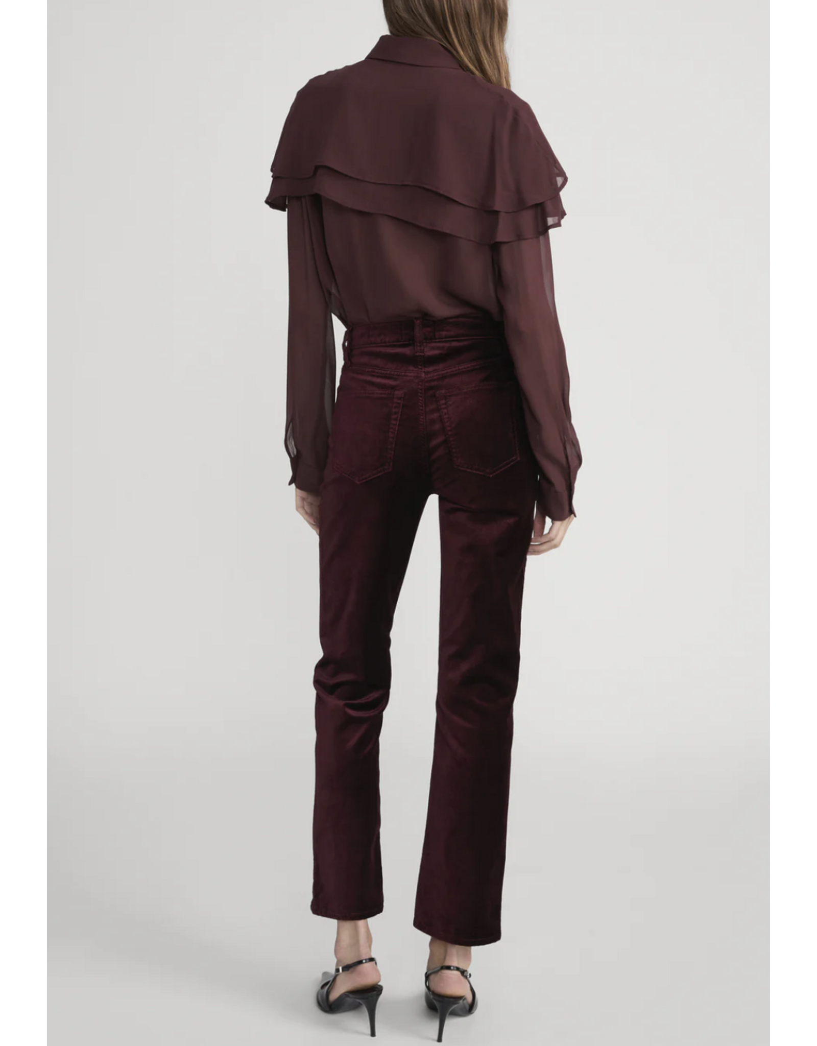 FRAME FRAME:: LE SLEEK STRAIGHT VELVETEEN