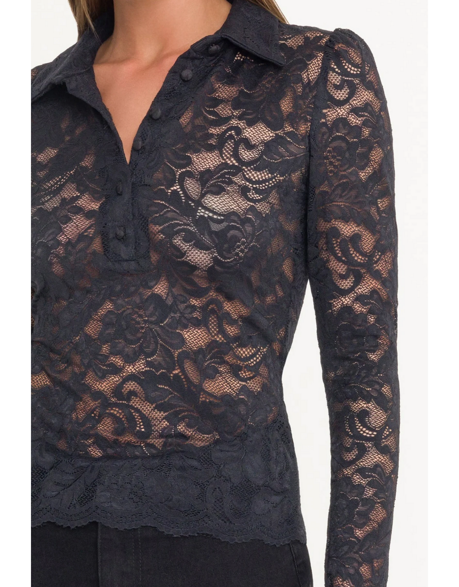 Generation Love GENERATION LOVE:: DOMINIQUE LACE TOP