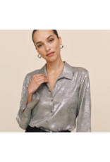 BELLA DAHL BELLA DAHL:: FLOWY WIDE COLLAR BUTTON DOWN