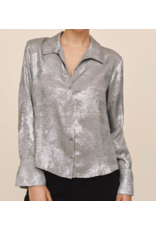 BELLA DAHL BELLA DAHL:: FLOWY WIDE COLLAR BUTTON DOWN