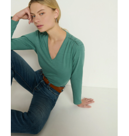 NATION LA NATION LA:: REMI V-NECK TOP