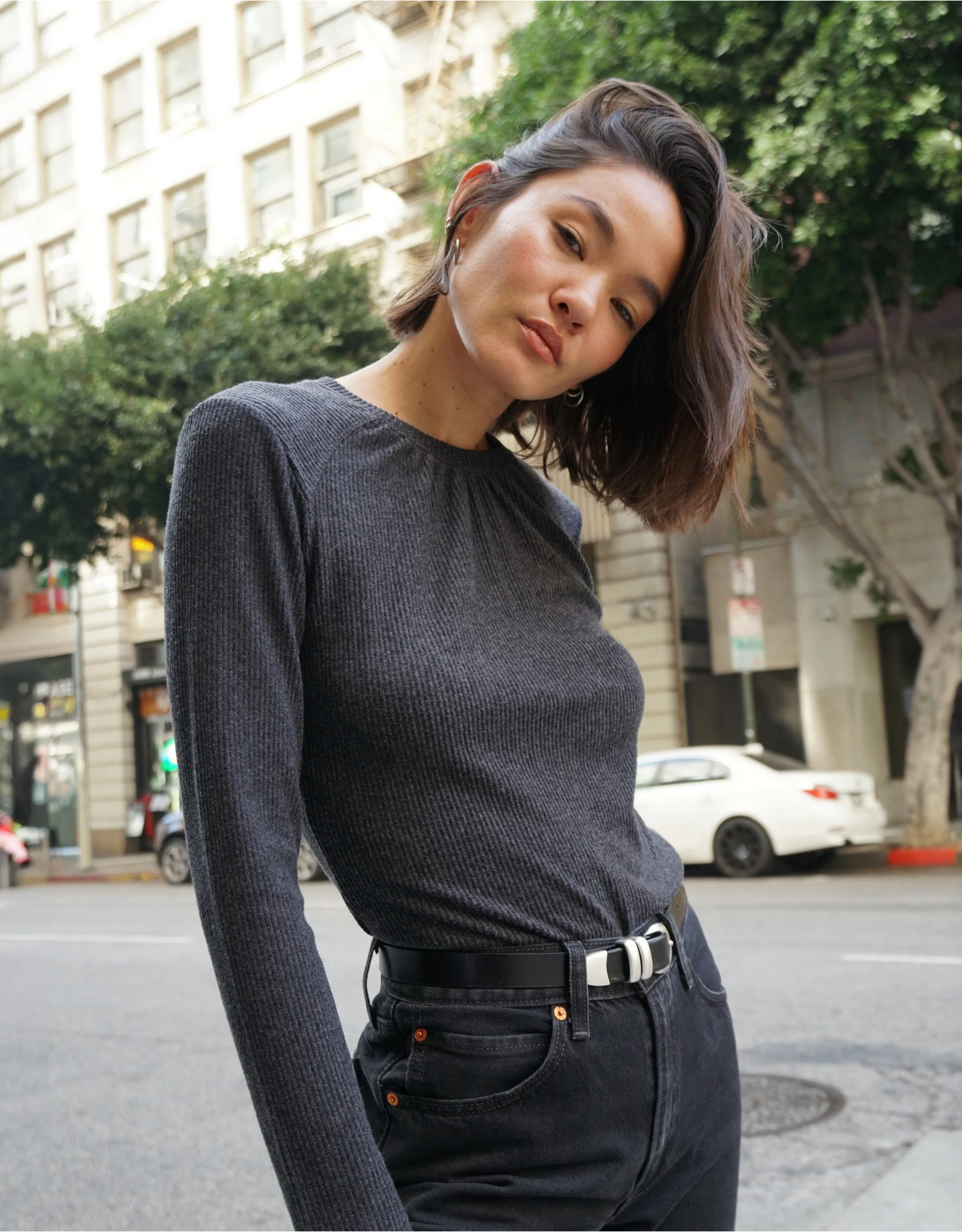 NATION LA NATION LA:: ALEJANDRA LONG SLEEVE TEE