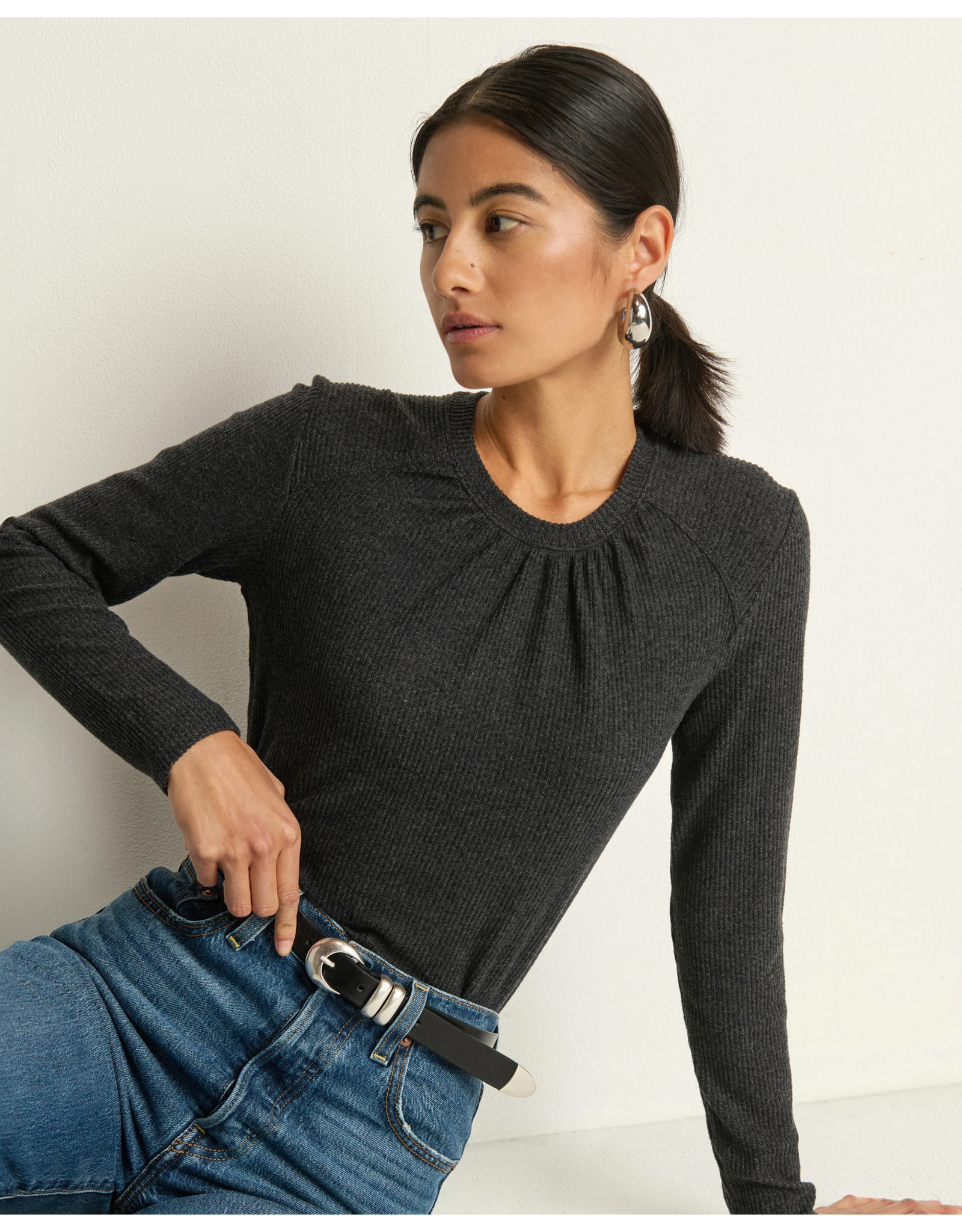 NATION LA NATION LA:: ALEJANDRA LONG SLEEVE TEE