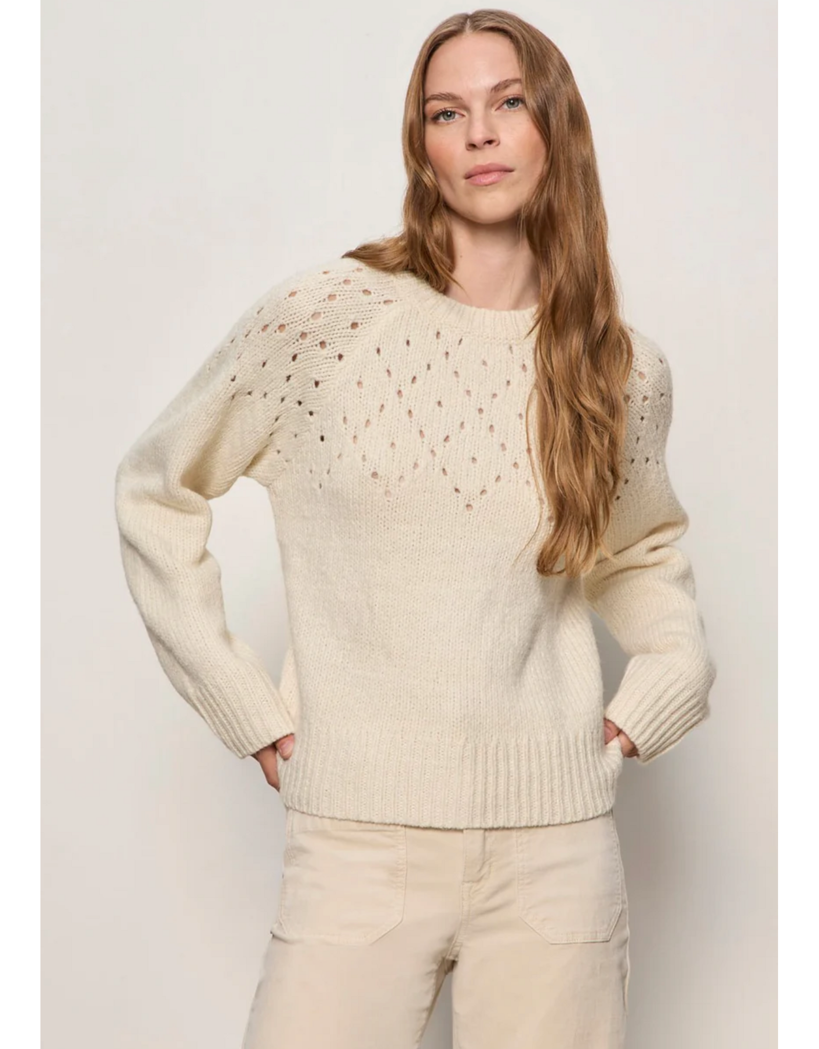 SANCTUARY:: FEMME OPENWORK SWEATER