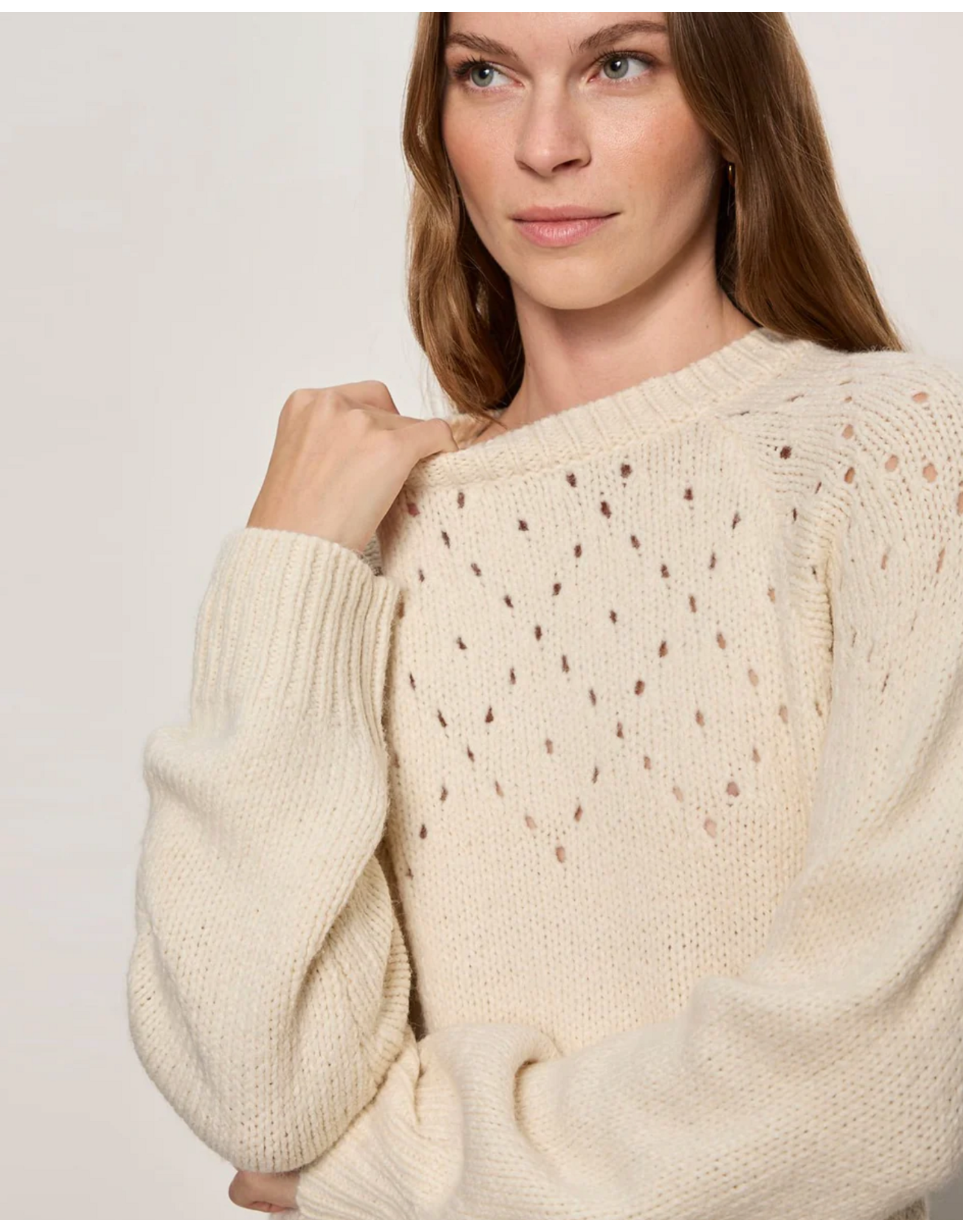 SANCTUARY:: FEMME OPENWORK SWEATER